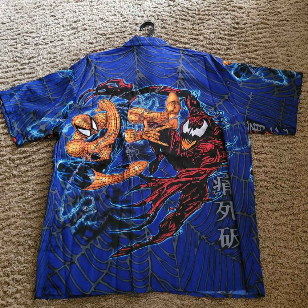 SPIDERMAN BUTTON DOWN SHIRTS - Picture 3 of 14